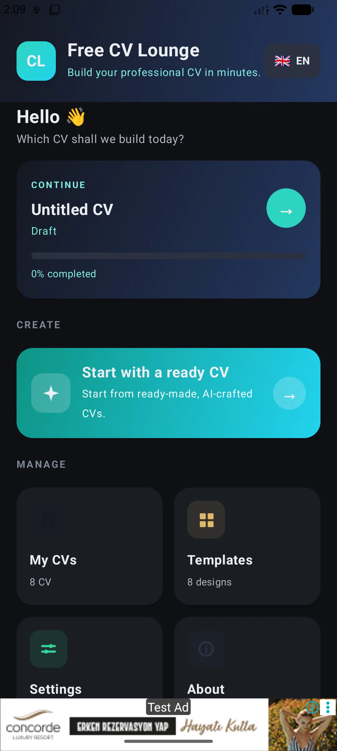 CV Lounge screenshot 5