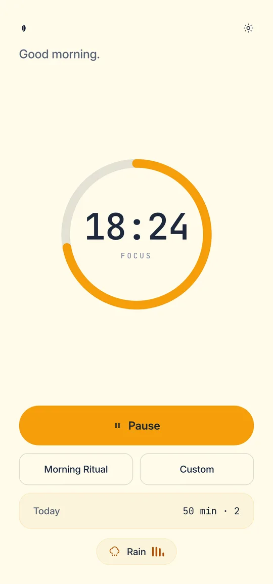 Mintly app screen