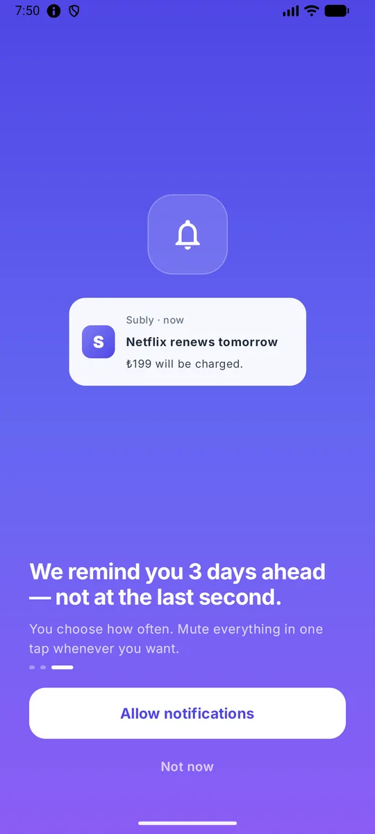 Subly screenshot 3