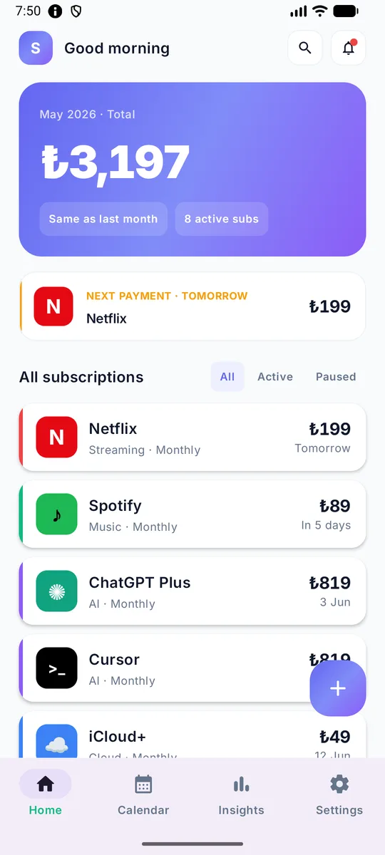 Subly screenshot 4