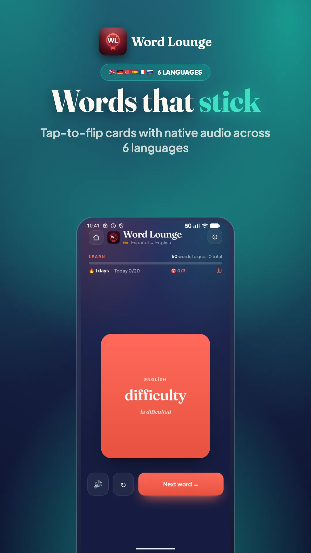 Word Lounge screenshot 2