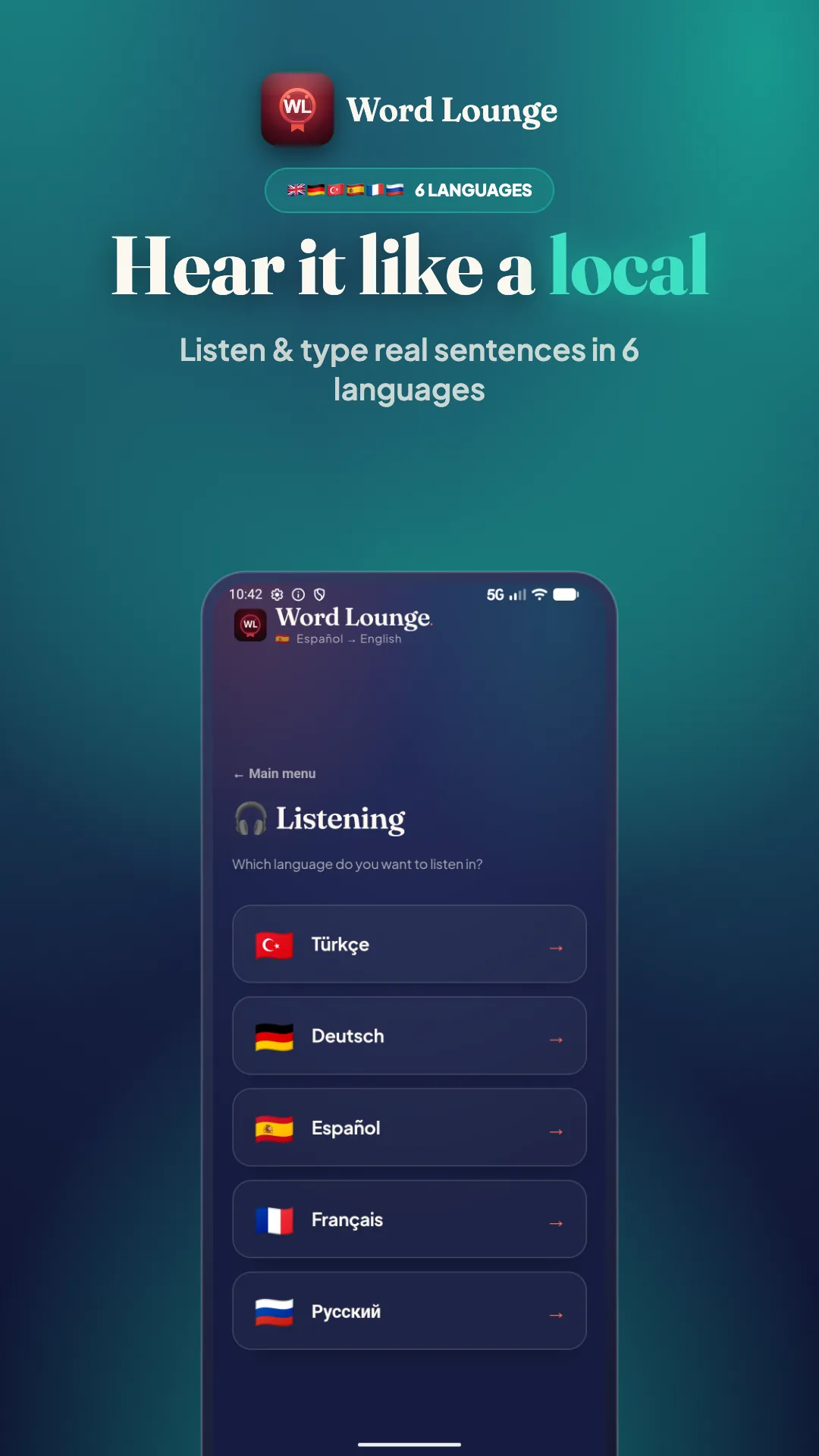 Word Lounge screenshot 5